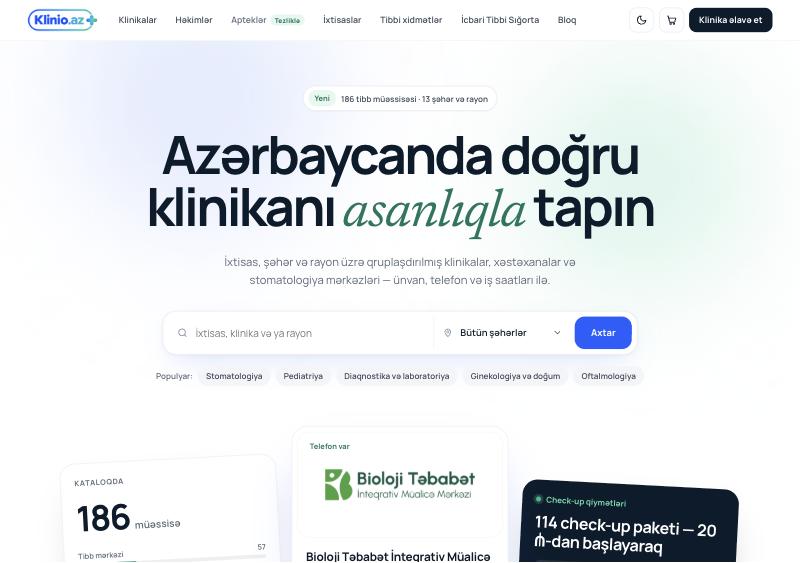 klinio.az saytı